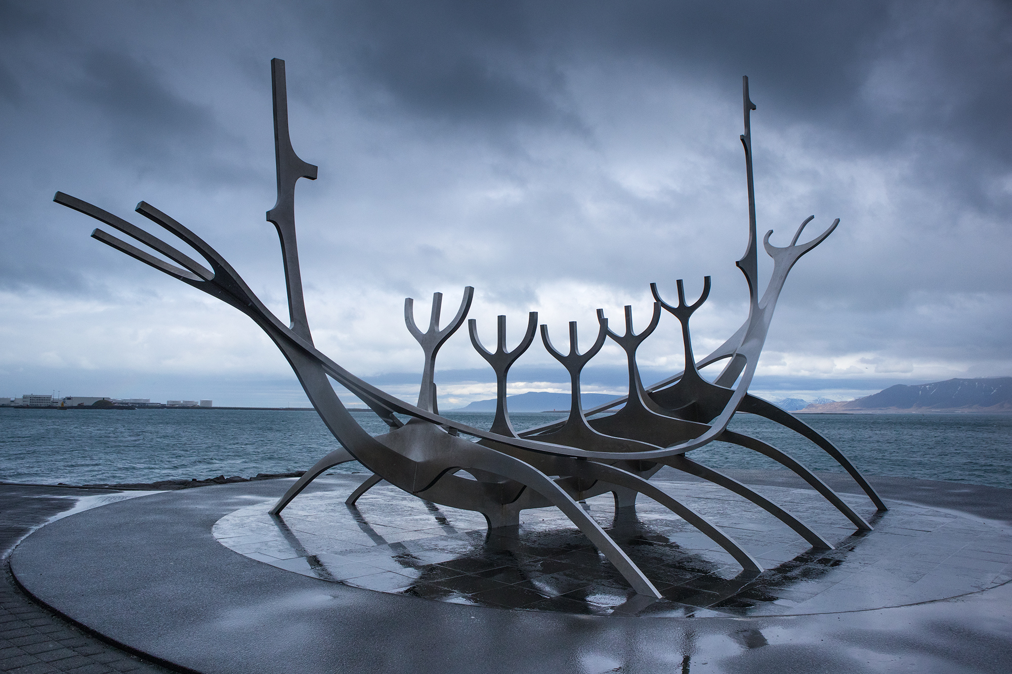 Sun Voyager Sculpture, Reykjavik
