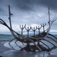 Sun Voyager Sculpture, Reykjavik