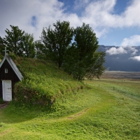 Turf Covered Church, Iceland