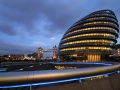 City Hall with Tower Bridge in the Background, London