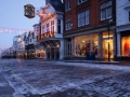 Guildford High Street in the Snow, Surrey