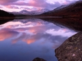 Llynnau Mymbryr and Mount Snowdon