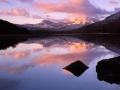 Llynnau Mymbryr and Mount Snowdon