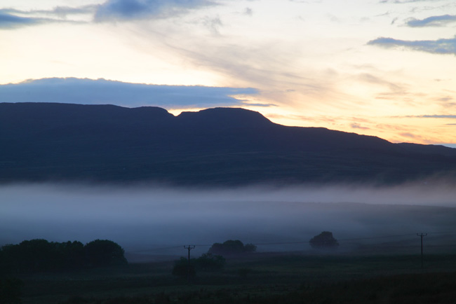Mist at Bronaber, Snowdonia National Park, Wales